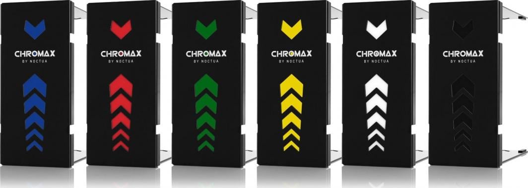Kapak dekorativ për ftohës procesori Noctua NA-HC7 chromax.black.swap, alumin, i zi