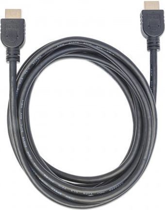 Kabllo Manhattan HDMI - HDMI, 2m, e zezë