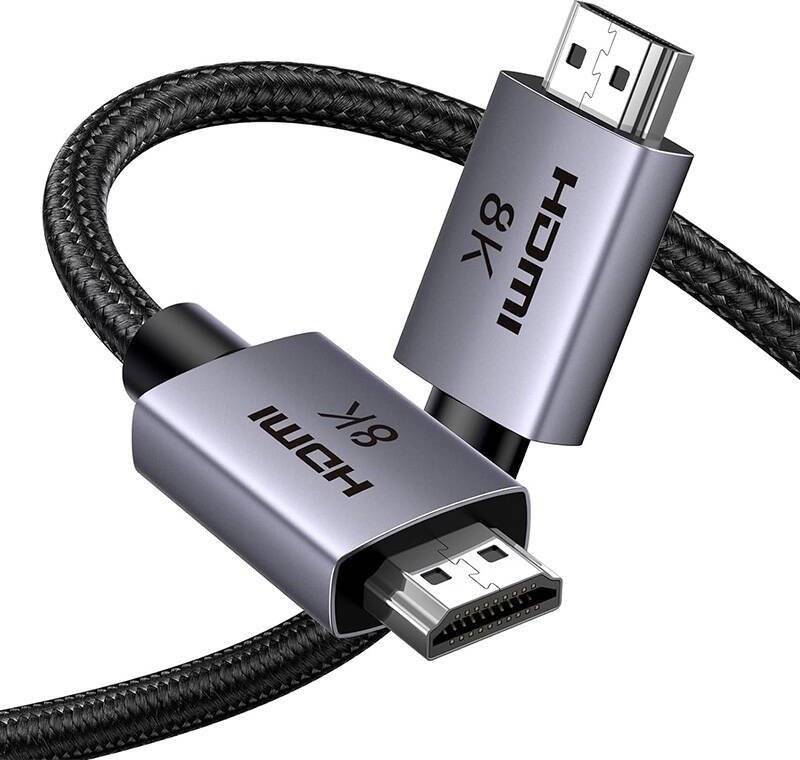 Кабел HDMI Ugreen 2.1, 8K, 3m, сив