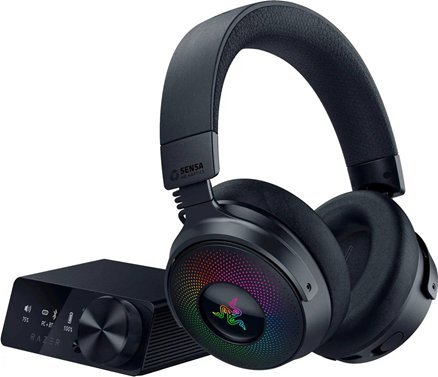 Kufje gaming Razer Kraken V4 Pro, Razer Sensa HD Haptics, OLED Control Hub, të zeza