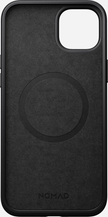 Mbulesë telefoni Nomad Modern Leather, për iPhone 15 Plus, lëkurë English Tan, kafe
