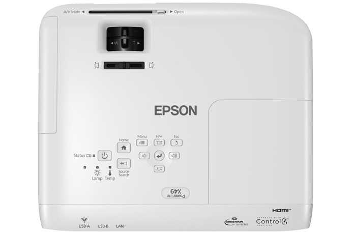 Projektor Epson EB-X49, XGA, 3600 lumen, i bardhë