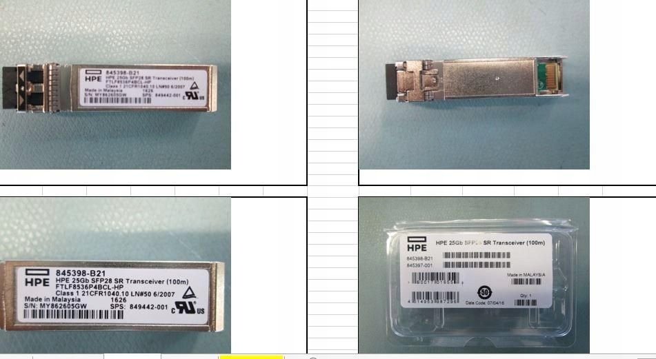 Transceiver HPE SFP28, 25Gbps, SR
