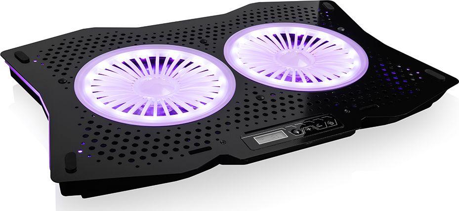 Ventilator Modecom MC-CF18 RGB, alumin, plastikë, 750g, i zi