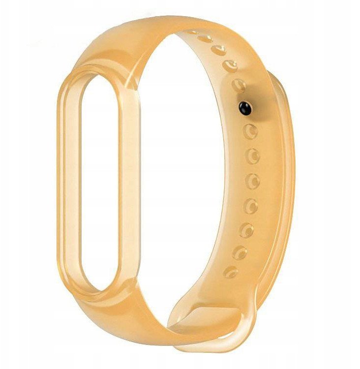 Rrip silikoni Xiaomi Mi Band 5 6, zëvendësues, e artë