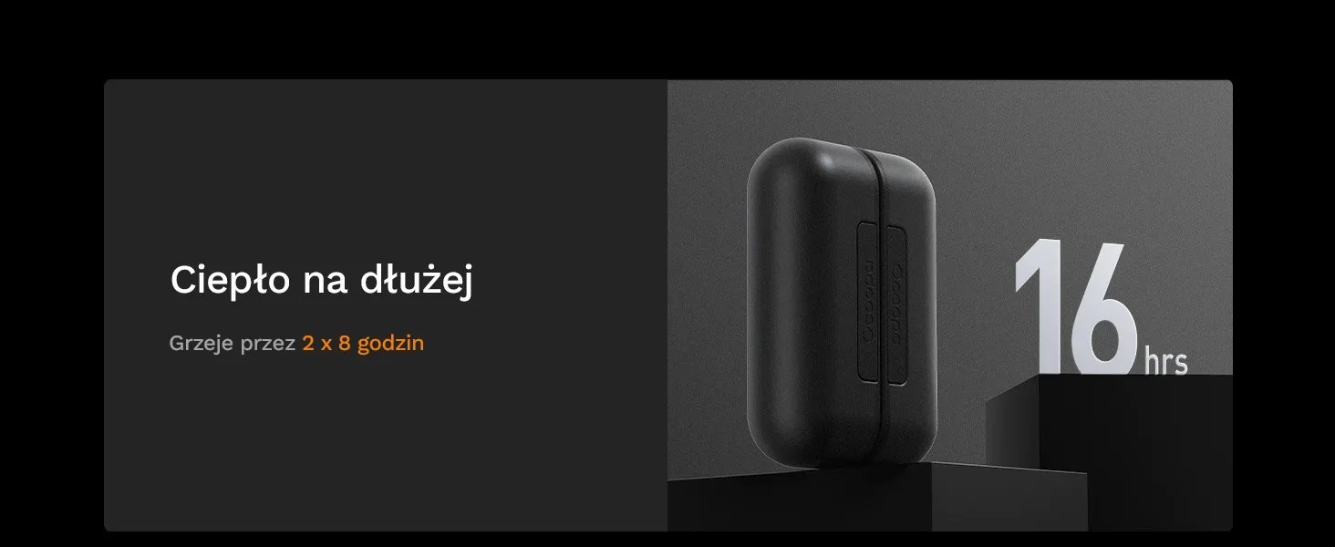 Ngrohës dore elektronik Ocoopa UT2s, 10000mAh, 4 nivele nxehtësie, gri