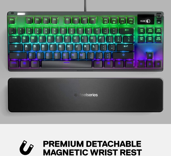Tastierë Steelseries Apex 7 TKL, QX2 Red, US