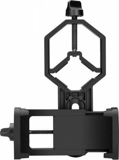 Adapter për smartphone Redleaf SOM-1, për teleskop dhe mikroskop, metal plastike, i zi