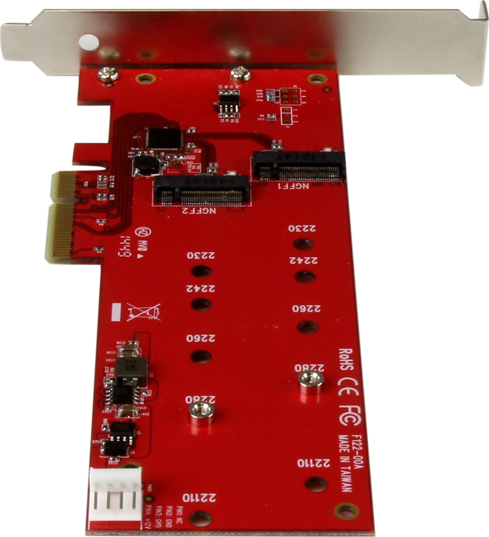 Kartë kontrolluese StarTech.com 2x M.2 SATA SSD, PCIe, NGFF