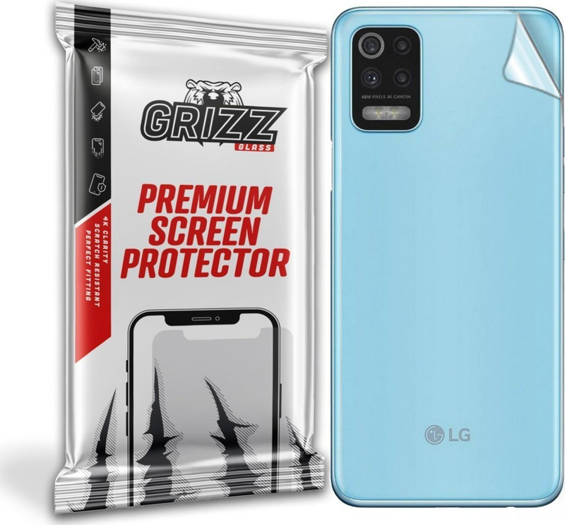 Film mbrojtës për pjesën e pasme GrizzGlass SatinSkin LG K62 Plus, transparent