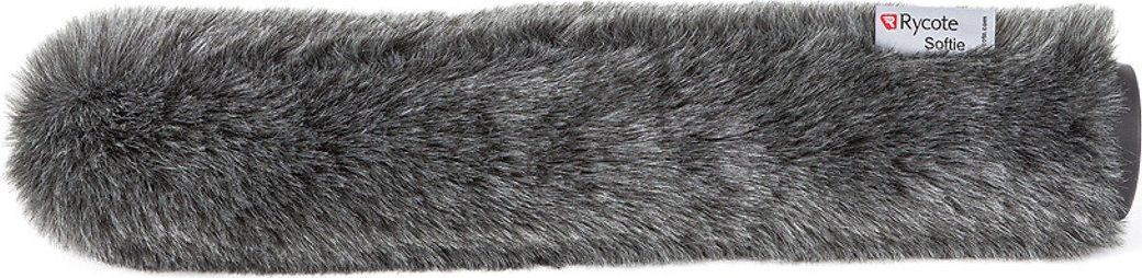 Windshield për mikrofon Rycote Classic-Softie 29cm 24/25, me gëzof, gri