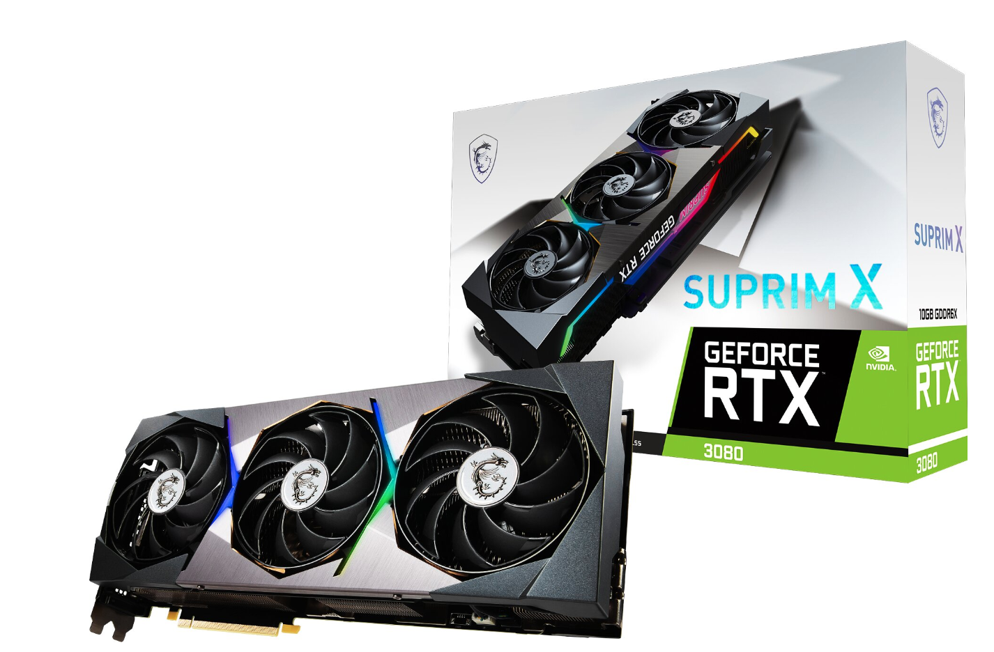 Kartë grafike MSI GeForce RTX 3080 SUPRIM X 10G LHR