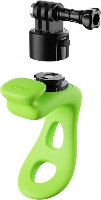 Држач TELESIN Quick Release за акциона камера, мек силикон, прилагодлив, црн
