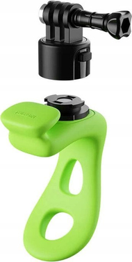 Држач TELESIN Quick Release за акциона камера, мек силикон, прилагодлив, црн