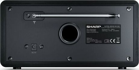 Radio Sharp DR-450BK, e zezë