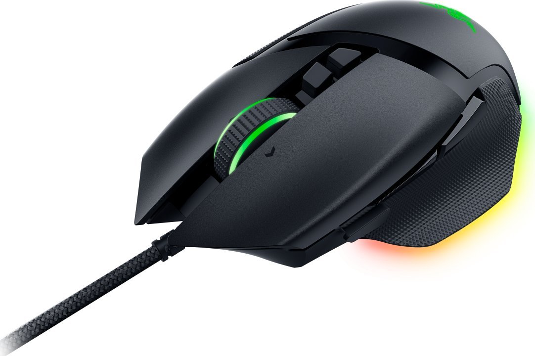 Maus gaming Razer Basilisk V3, 35000 DPI, me kabllo, i zi