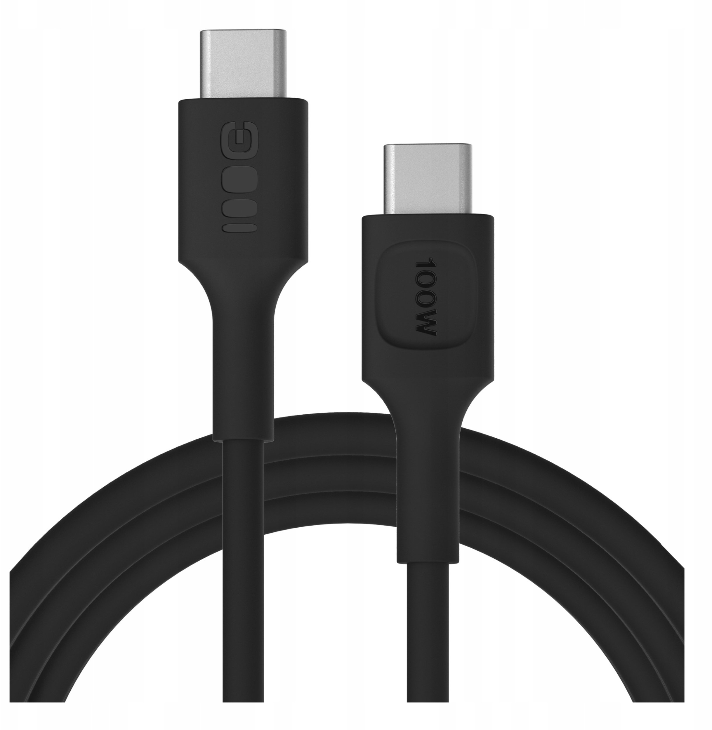 Kabllo USB C Greencell PowerFlex, 2 m, 100W PD, i zi