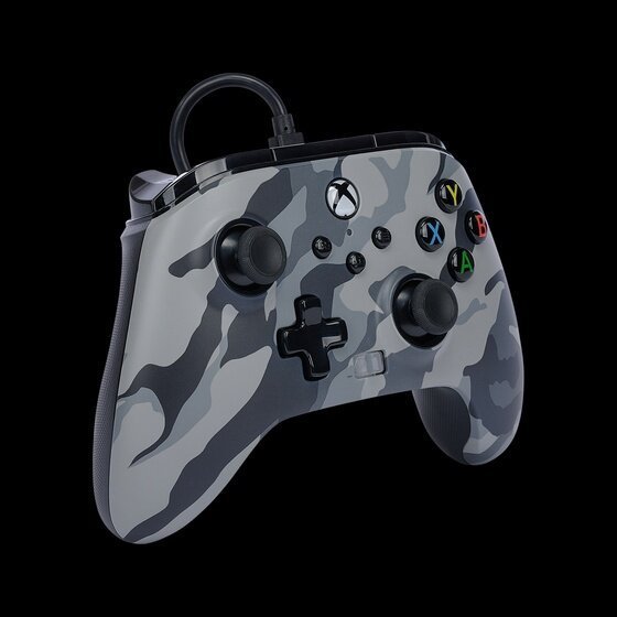 Kontroller PowerA Xbox Enhanced Arctic Camo, me kabllo