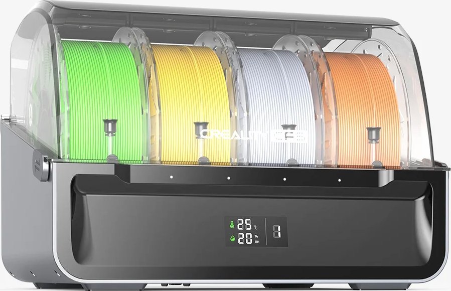 Printer 3D Creality, konstruksion i qëndrueshëm, i përshtatshëm për fillestarë dhe profesionistë, i zi