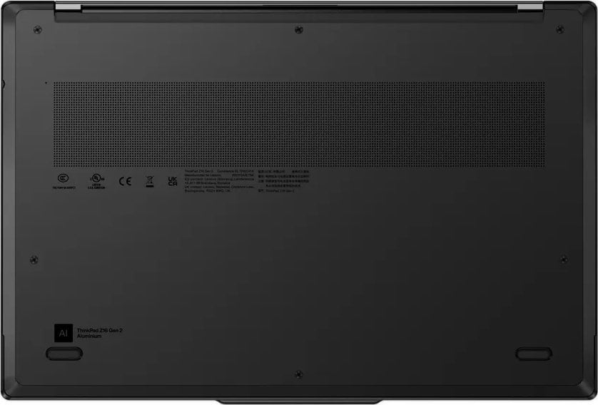 Laptop Lenovo ThinkPad Z16 G2, 16", AMD Ryzen 7 PRO 7840HS, 32 GB RAM, 1 TB SSD, AMD Radeon RX 6550M, i zi dhe e argjendtë
