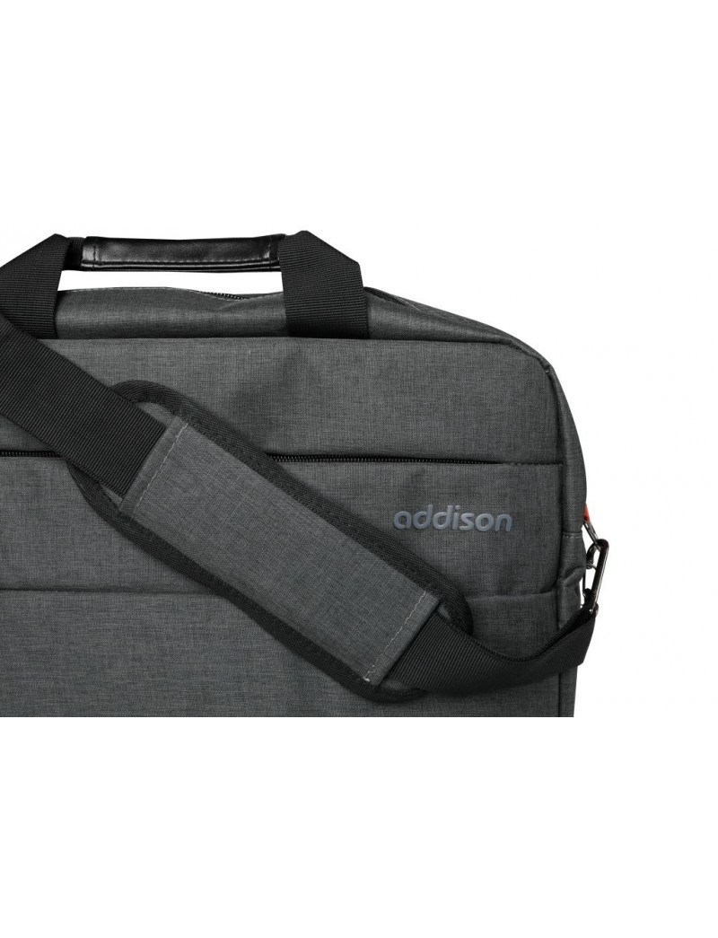 Çantë dore për laptop Addison 307014, 14.1", e hirtë