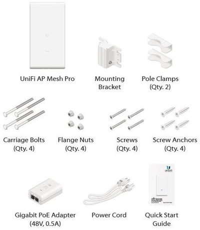Access point Ubiquiti UniFi AC Mesh PRO, 5 copa