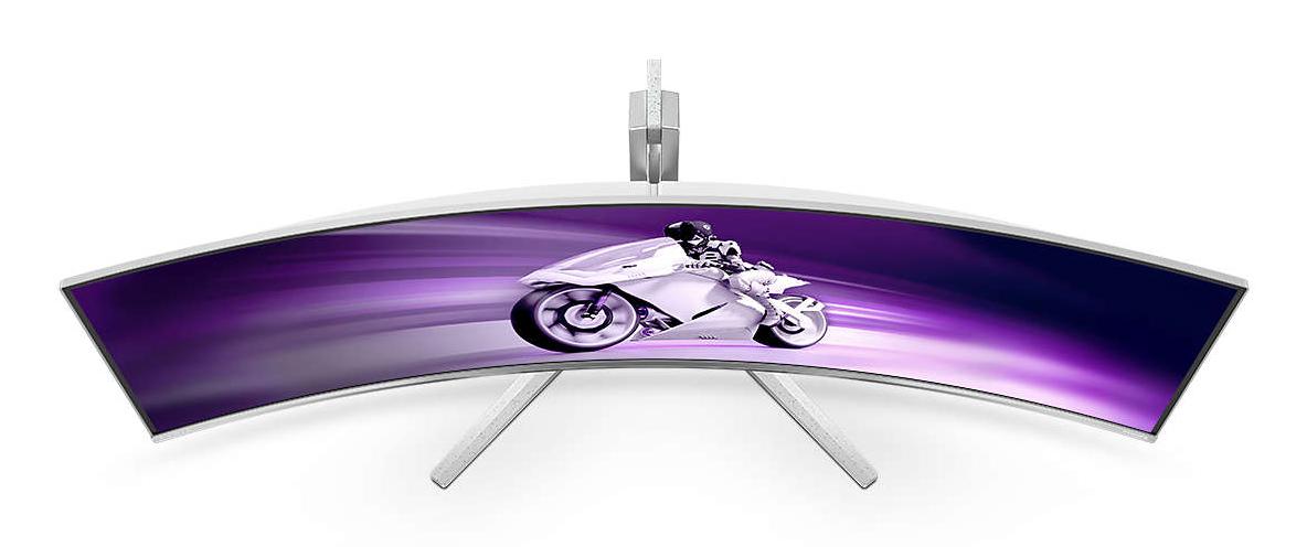 Monitor gaming Philips Evnia 8000 49M2C8900L, 49", Dual QHD QD OLED, i bardhë
