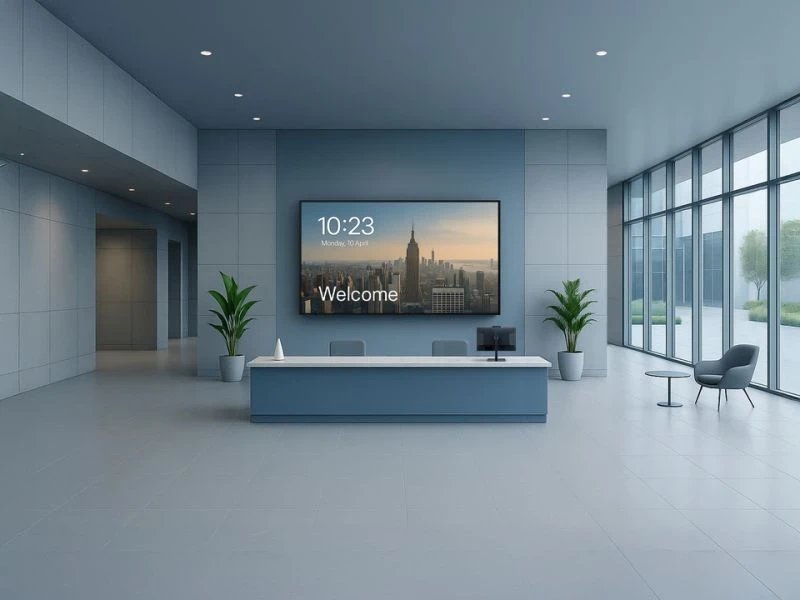 Ekran profesional Viewsonic Wireless Display 86", 4K, digital signage, i zi