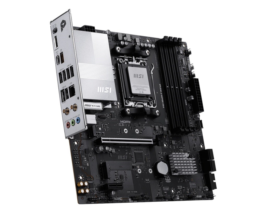 Pllakë amë MSI PRO B840M-P WIFI6E, AMD B840, Socket AM5, Micro ATX