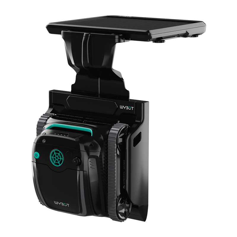 Robot pastrues pishine Wybot S2 Solar, autonom, karikim me panel diellor, i zi 4