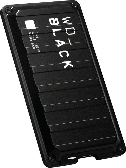 Disk i jashtëm SSD WD Black P50 Game Drive, 4TB, USB, i zi
