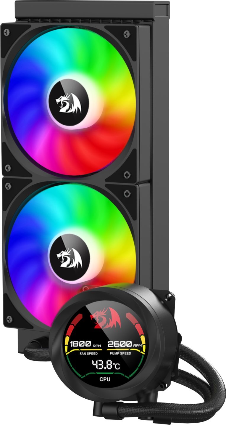 Ftohës ujor CPU Redragon CCW-1019, radiator 240 mm, RGB
