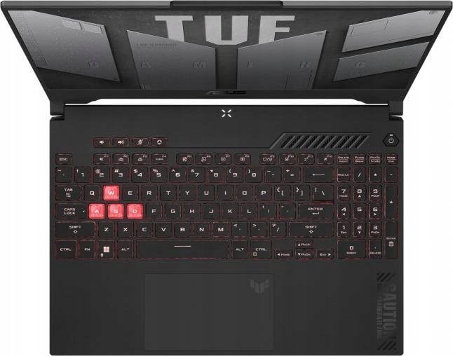 Лаптоп ASUS TUF Gaming A15 FA507NU-TT903W, 15,6", AMD Ryzen 7-7735HS, 16GB RAM, 1TB SSD, NVIDIA GeForce RTX 4050, црн