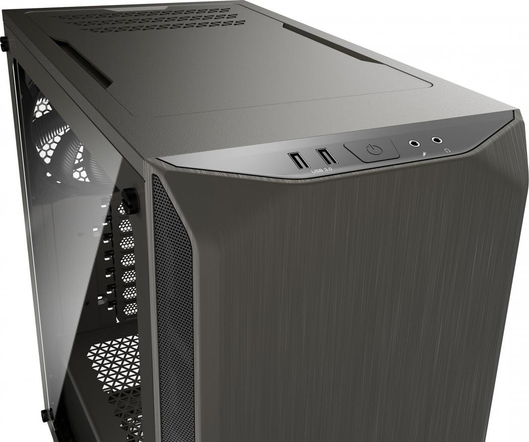 Kasë kompjuterike Be quiet! Pure Base 500, e hirtë