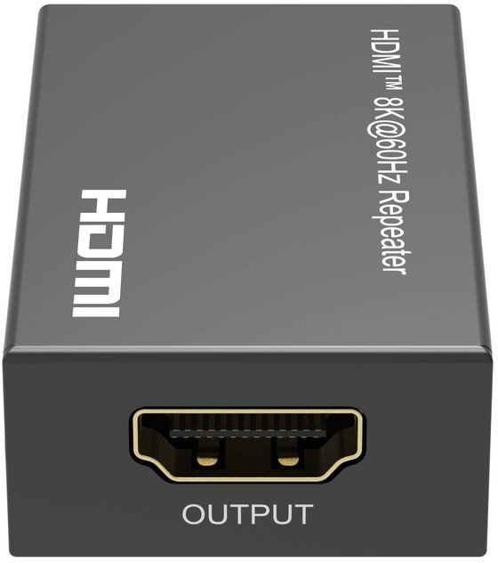 Përsëritës HDMI Microconnect 8K, 60Hz, i zi