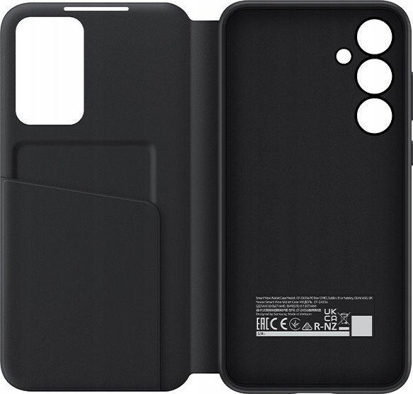 Kapak Samsung Smart View Wallet Galaxy A55, origjinal, xhep për karta, i zi