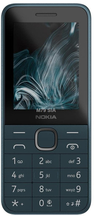 Telefoni HMD Nokia 225 4G 2024, Dual SIM, microSD, blu e errët
