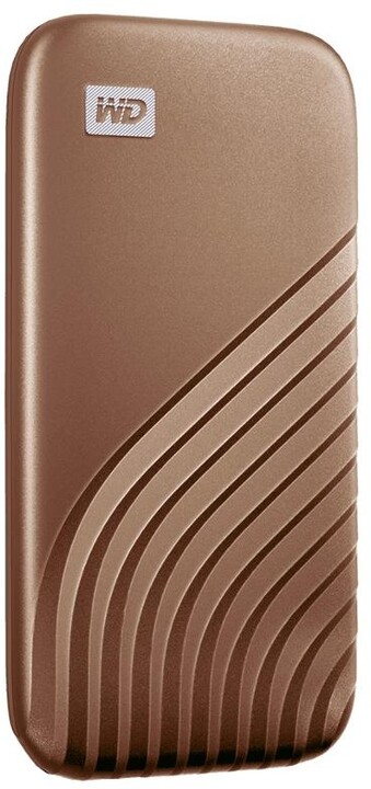 Disk i jashtëm Western Digital My Passport -  2TB, i artë