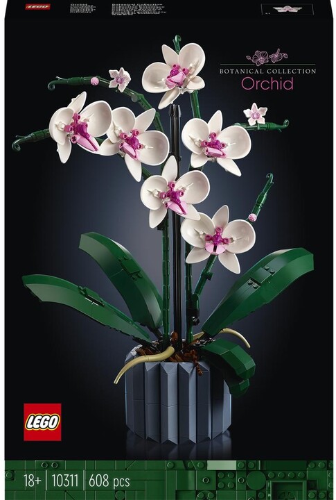 Set LEGO Creator Expert 10311 Orchid, 608 pjesë