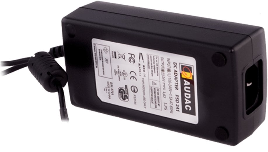 Furnizues energjie audio Audac PSD241, 12V DC, 24V DC, i zi