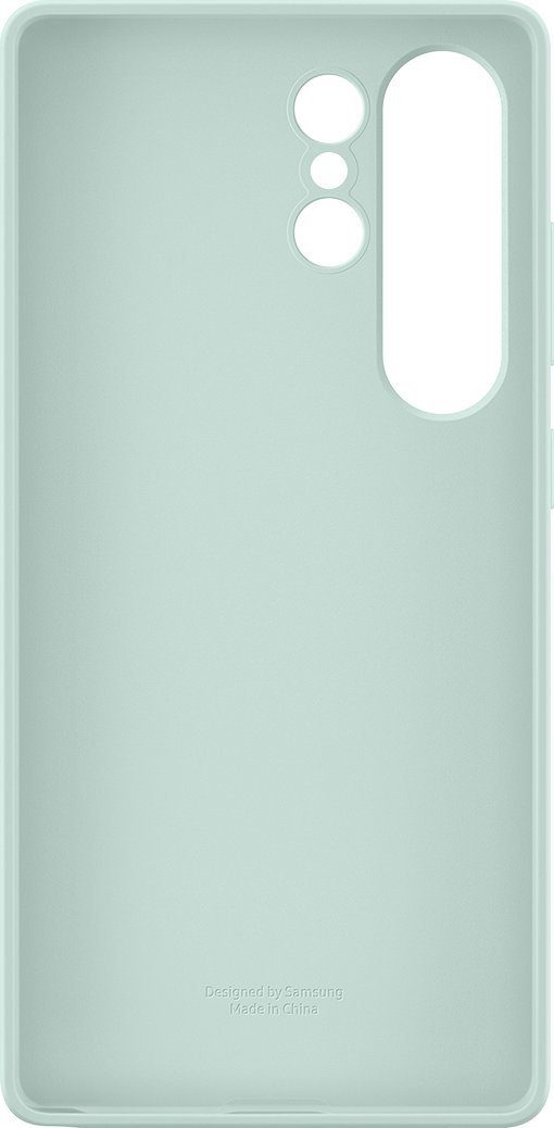 Mbrojtëse silikoni Samsung për Galaxy S25 Ultra, përshtatje precize, ngjyrë mint
