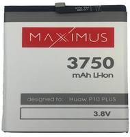 Bateri telefoni Maxximus Huawei P10 Plus, 3750mAh, Li Ion, e bardhë