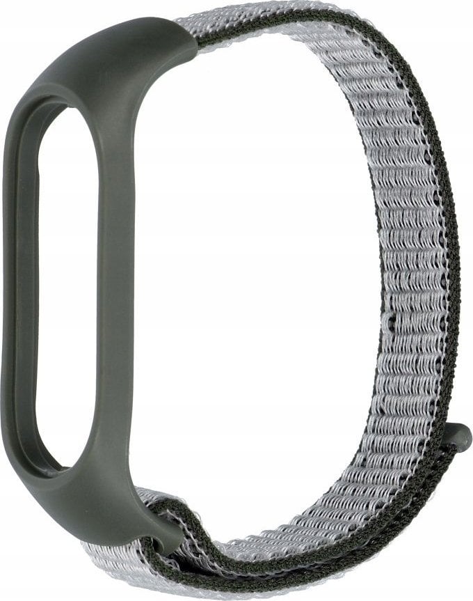 Ремен најлон за Xiaomi Mi Band 5 6 7, заменски, сив