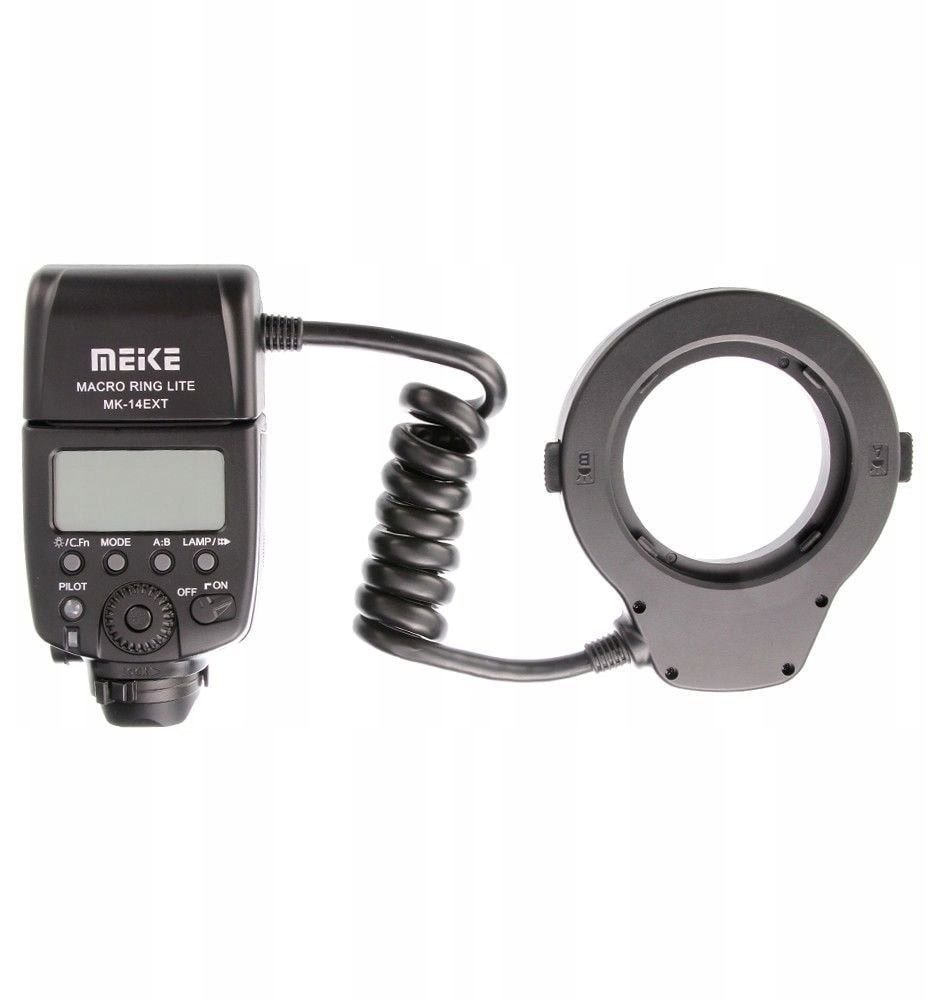 Blic unazor Meike MK-14EXT, për Canon, i zi