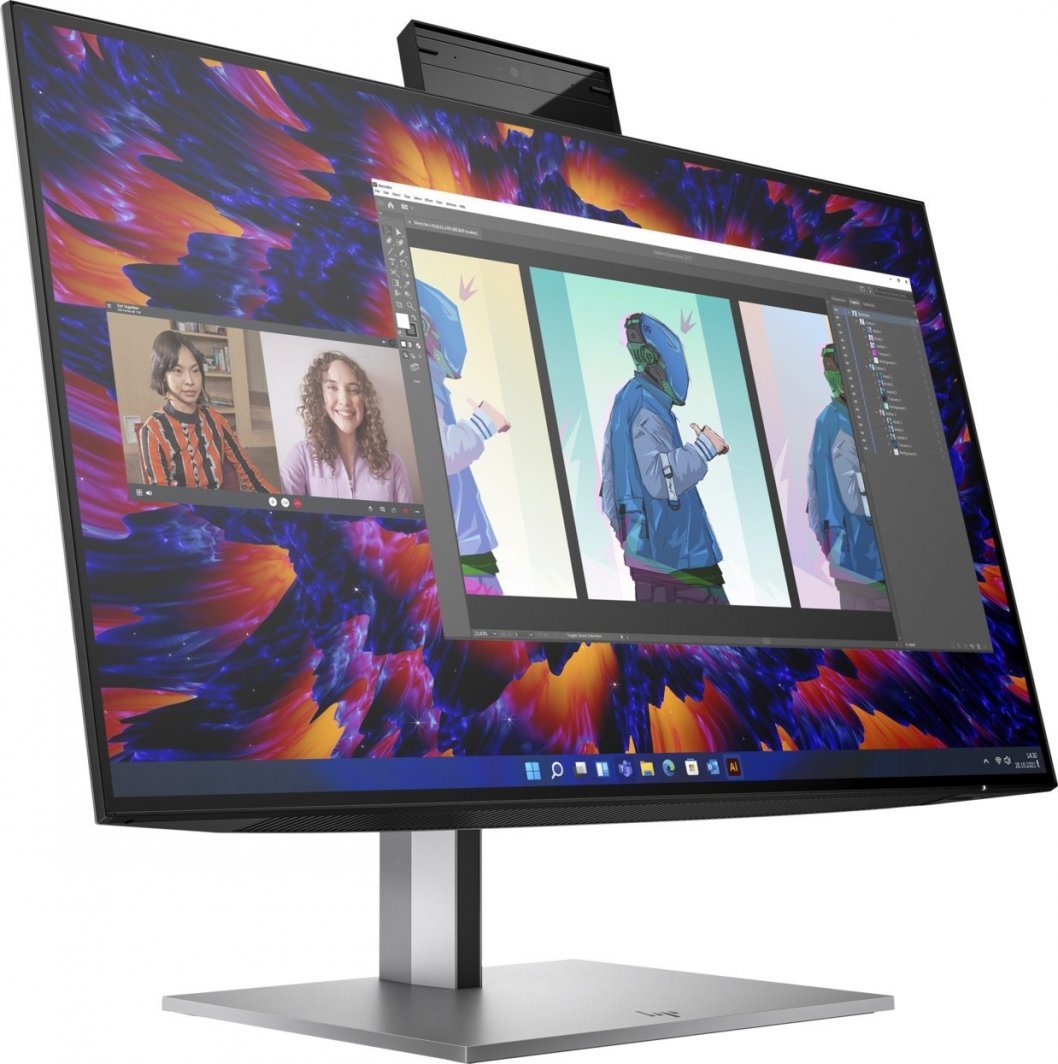 Monitor HP Z24m G3, 24", 2560 x 1440 (WQHD), i argjendë/ i zi
