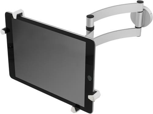 Mbajtëse tablet Deltaco ARM-433, për tavolinë dhe mur, gri