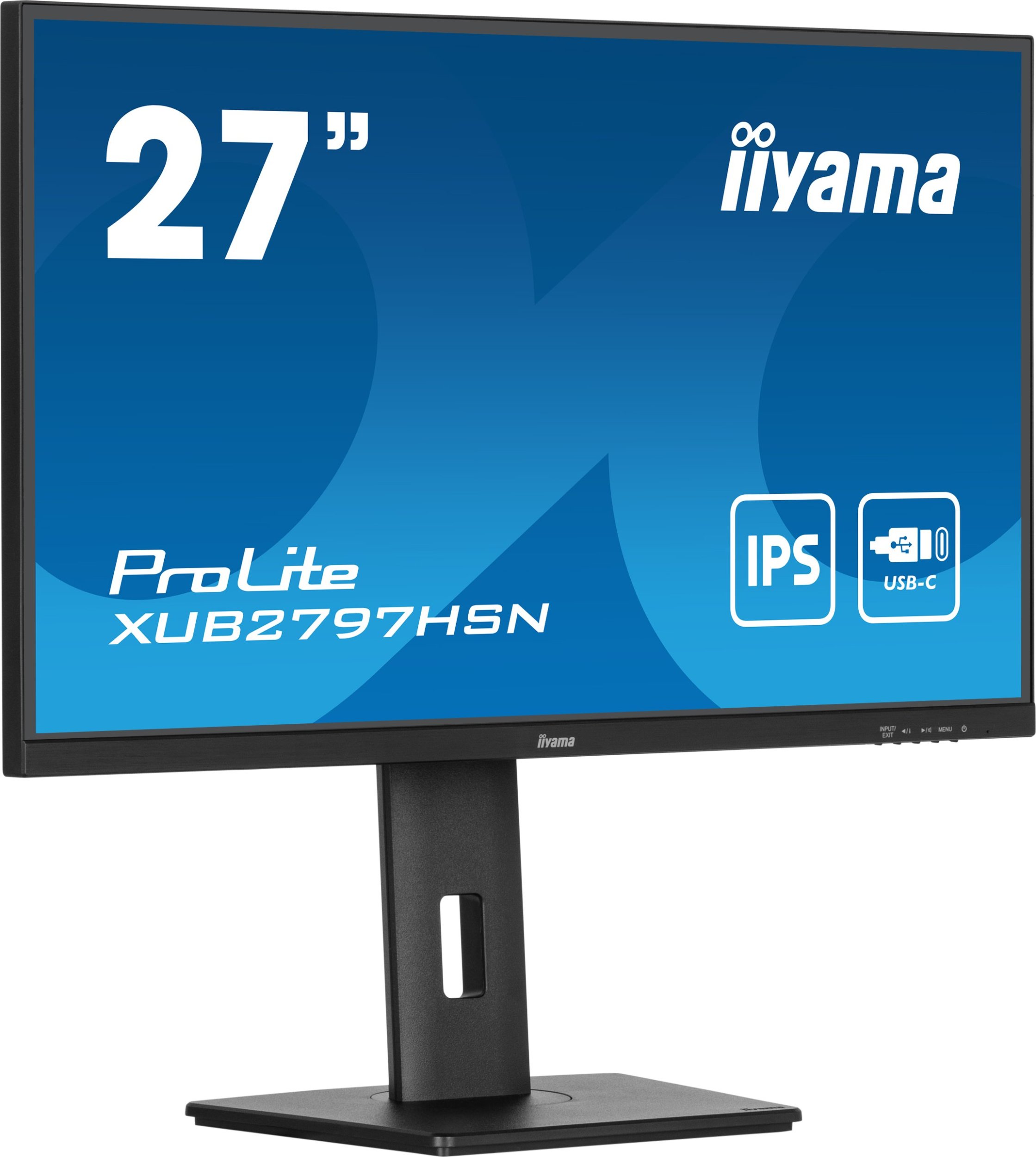 Monitor Iiyama ProLite XUB2797HSN-B2, 27", Full HD, i zi