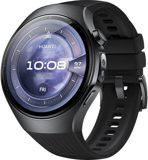 Ora inteligjente Huawei Watch 5, 46mm, ekran 1.5" AMOLED, e zezë