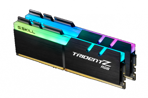 Memorie G.Skill Trident Z RGB, DDR4, 32 GB, 3200 MHz, CL14, F4-3200C14D-32GTZR