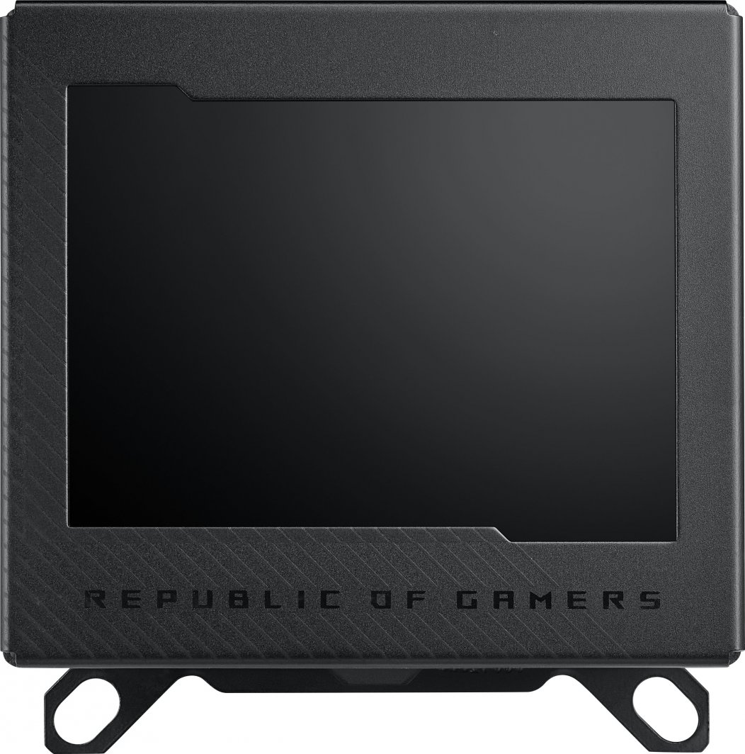 Bllok uji për ftohës ASUS ROG Ryujin III WB, Asetek, 3.5” LCD, i zi